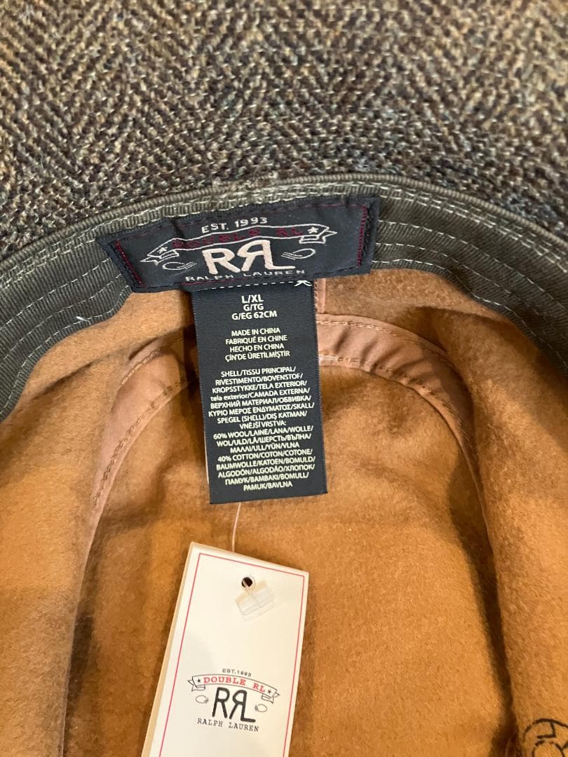 タグ付き　未使用　RRLハット