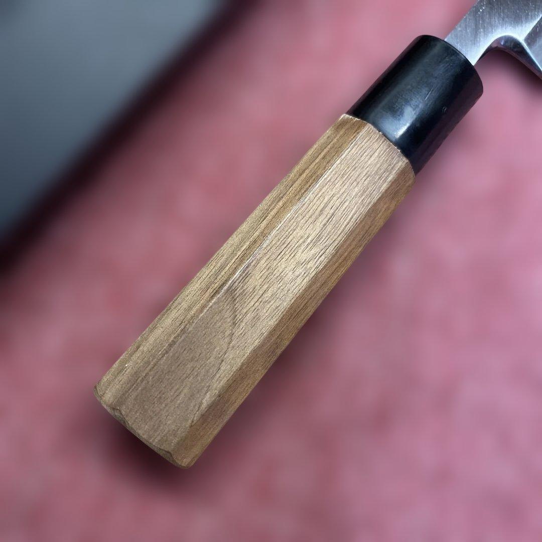 白ニ鋼　うなぎ裂き包丁　120㎜　4寸