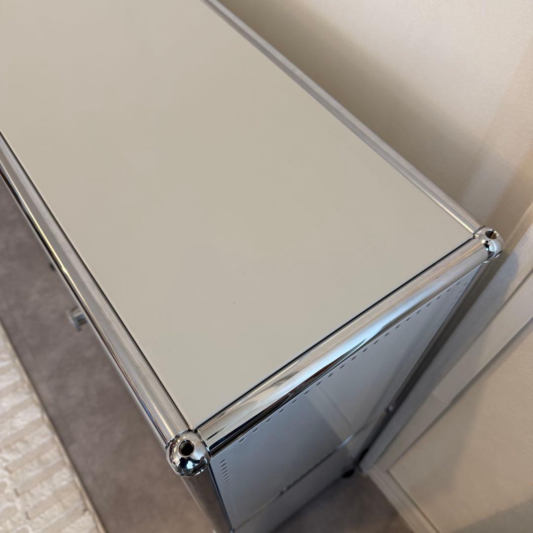 【美品】USMハラー 2列2段 ライトグレー マットグレー 奥行き25