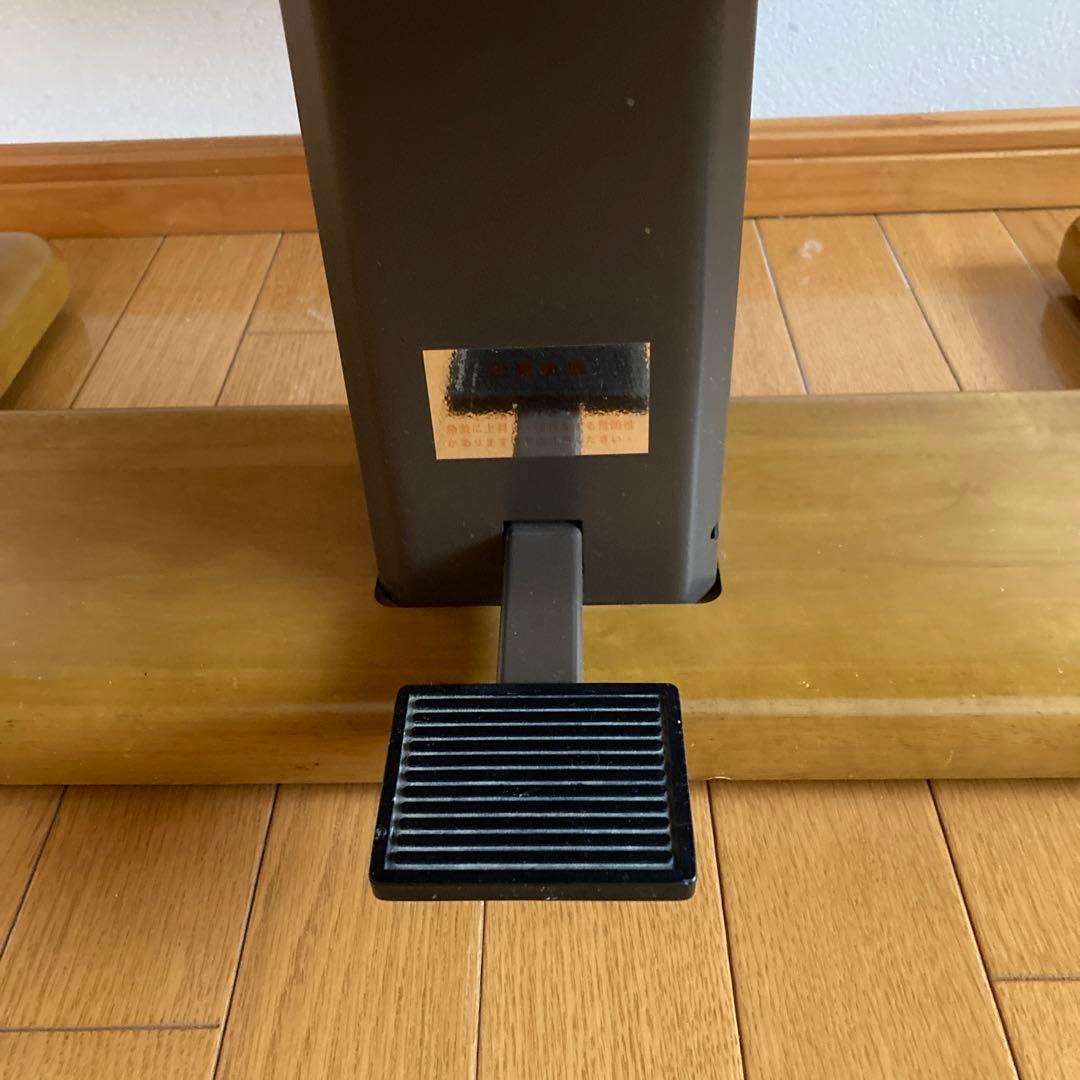 センターテーブル　高さ調節可能 ブラウン