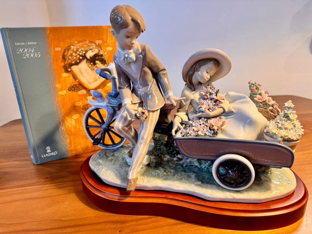 【大型レア品】リヤドロ　LLADRO Countryride 5958 図鑑付き