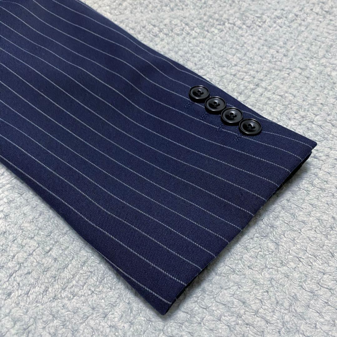 SUIT SELECT　3ピース　ストライプスーツセット　A5