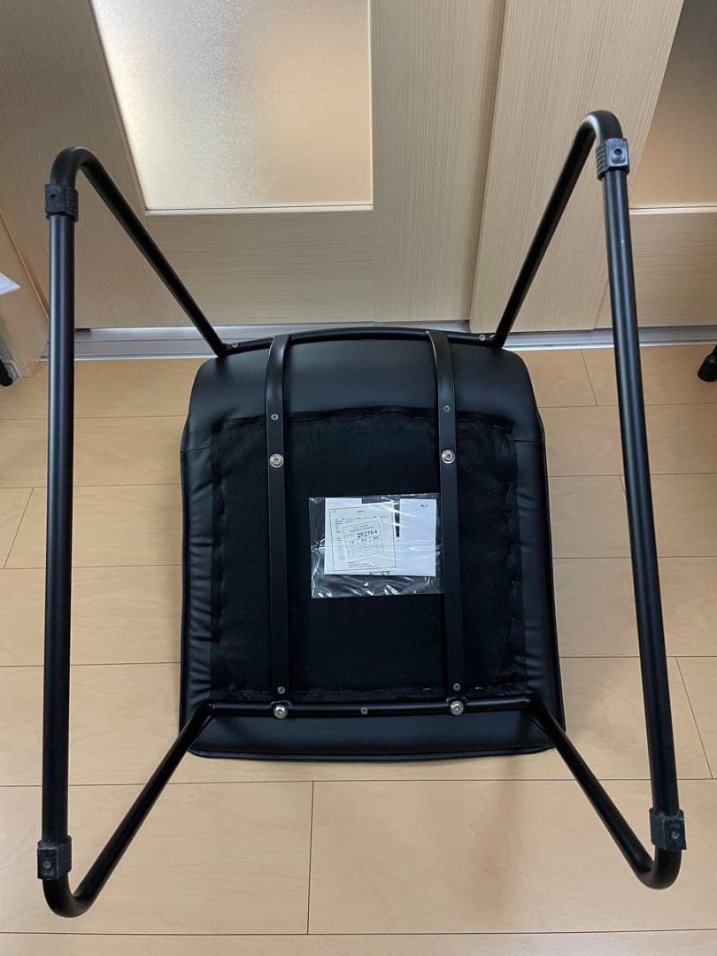 【美品】【送料込】ダイニングチェア(テネルKD Nシールド)　ニトリ2脚セット