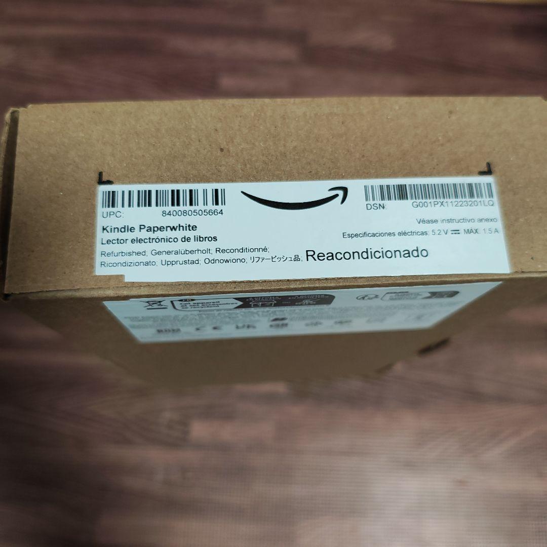 Kindle Paperwhite (8GB) 6.8インチ リファービッシュ品