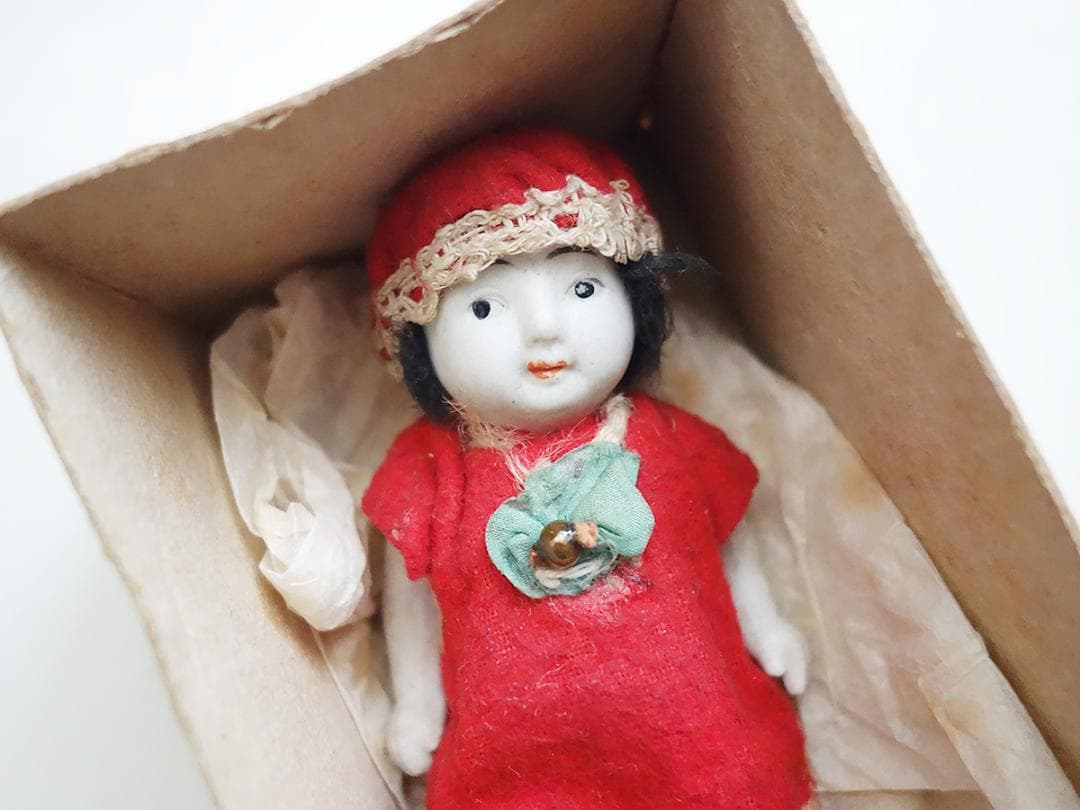 明治ビスクドール　市松人形　和製ビスクドール　　　Z92