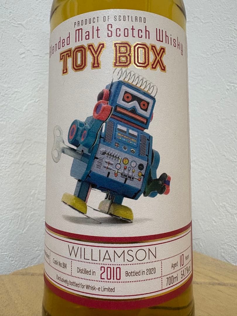 ウィリアムソン 2010 10年 トイボックスシリーズ