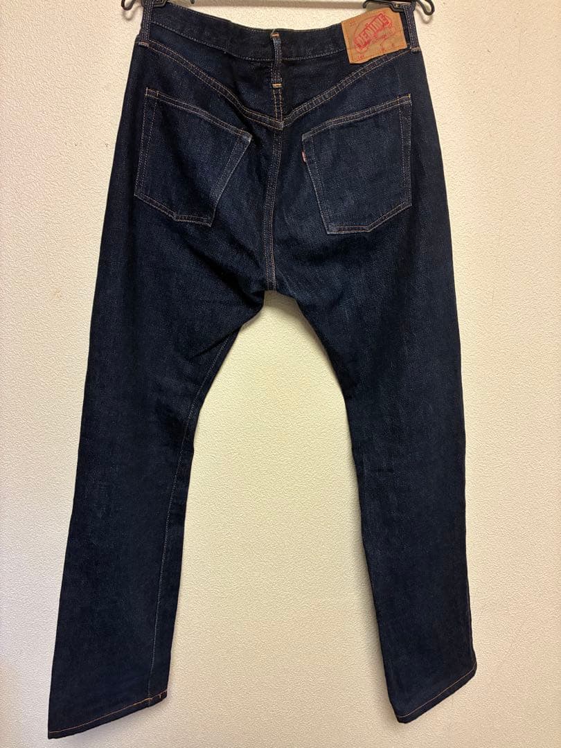 denime セルヴィッチ　赤身　濃紺　デニム