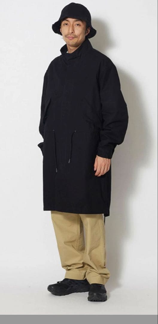 スノーピーク TAKIBI Canvas Coat M Black M-65