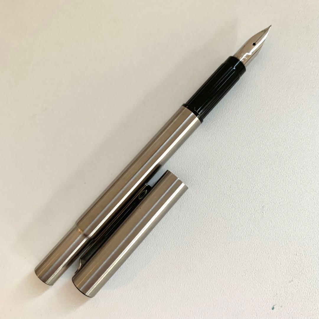 廃番 PILOT mini birdie 万年筆 ステンレス ペン先 F