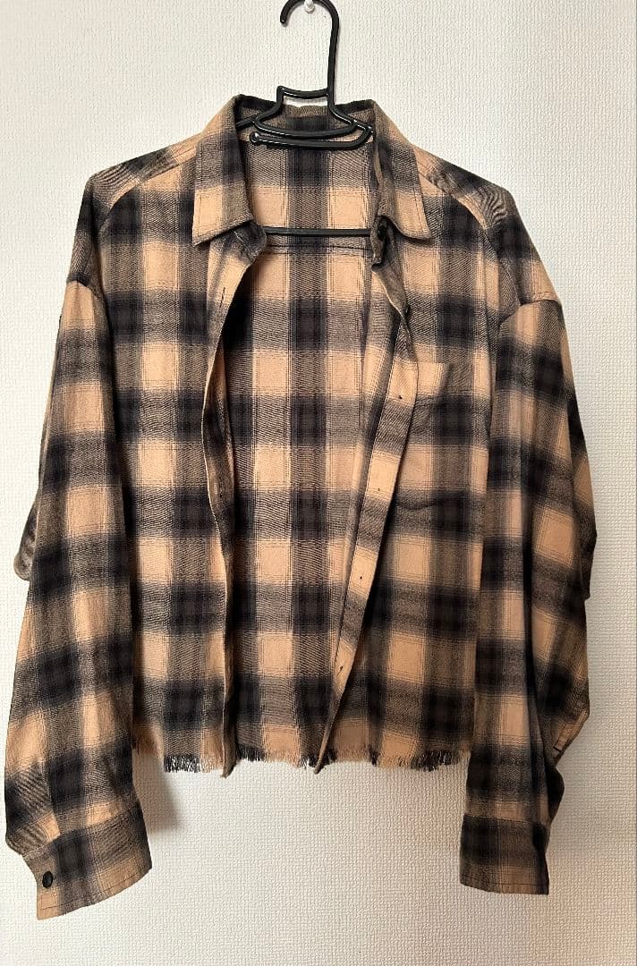 AP STUDIO　クロップドチェックシャツ 【新品未使用品】タグ付き