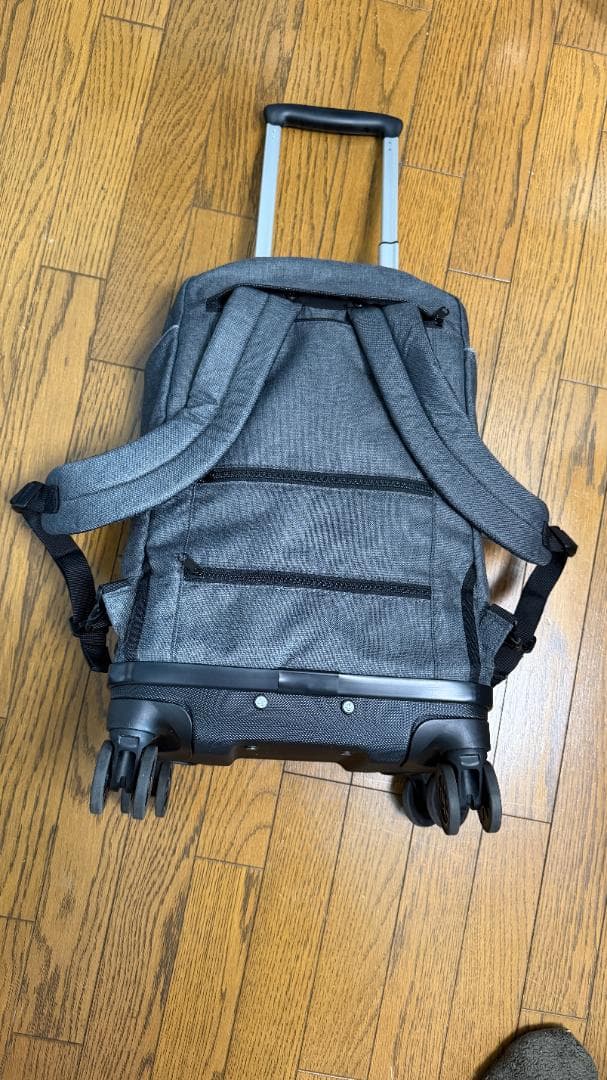 【説明文必読】静音キャスターカスタム】モアエルグ 3way キャリーリュック4輪