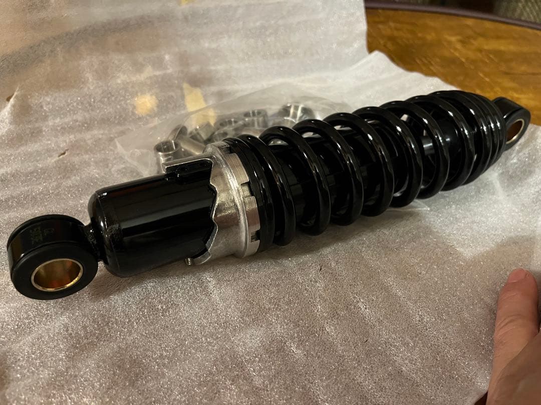 ムック　ヒデモーターサイクル　11インチ　リアショック　スポーツスター