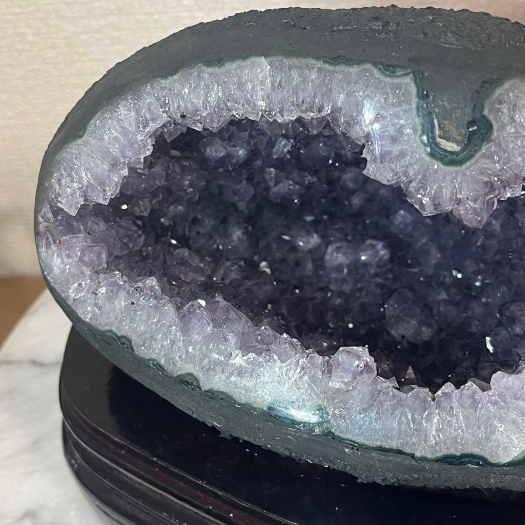 【天然石】アメジスト ドーム 紫水晶 ジオード 結晶 原石 パワーストーン