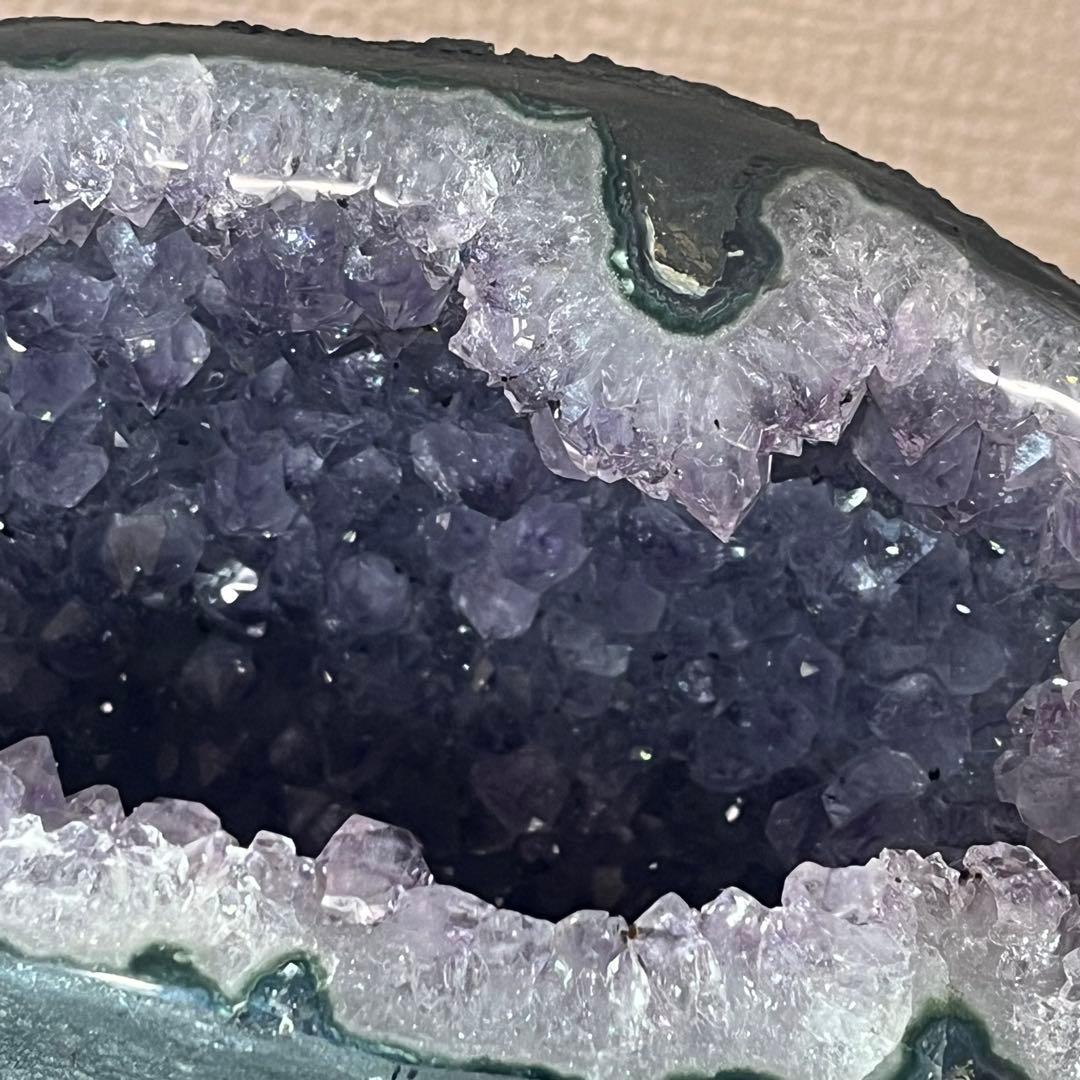 【天然石】アメジスト ドーム 紫水晶 ジオード 結晶 原石 パワーストーン