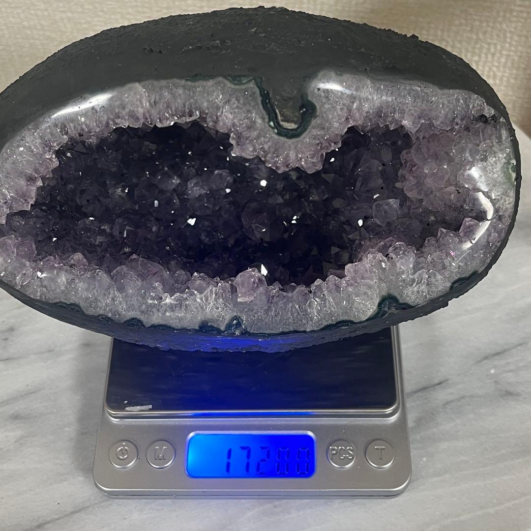 【天然石】アメジスト ドーム 紫水晶 ジオード 結晶 原石 パワーストーン