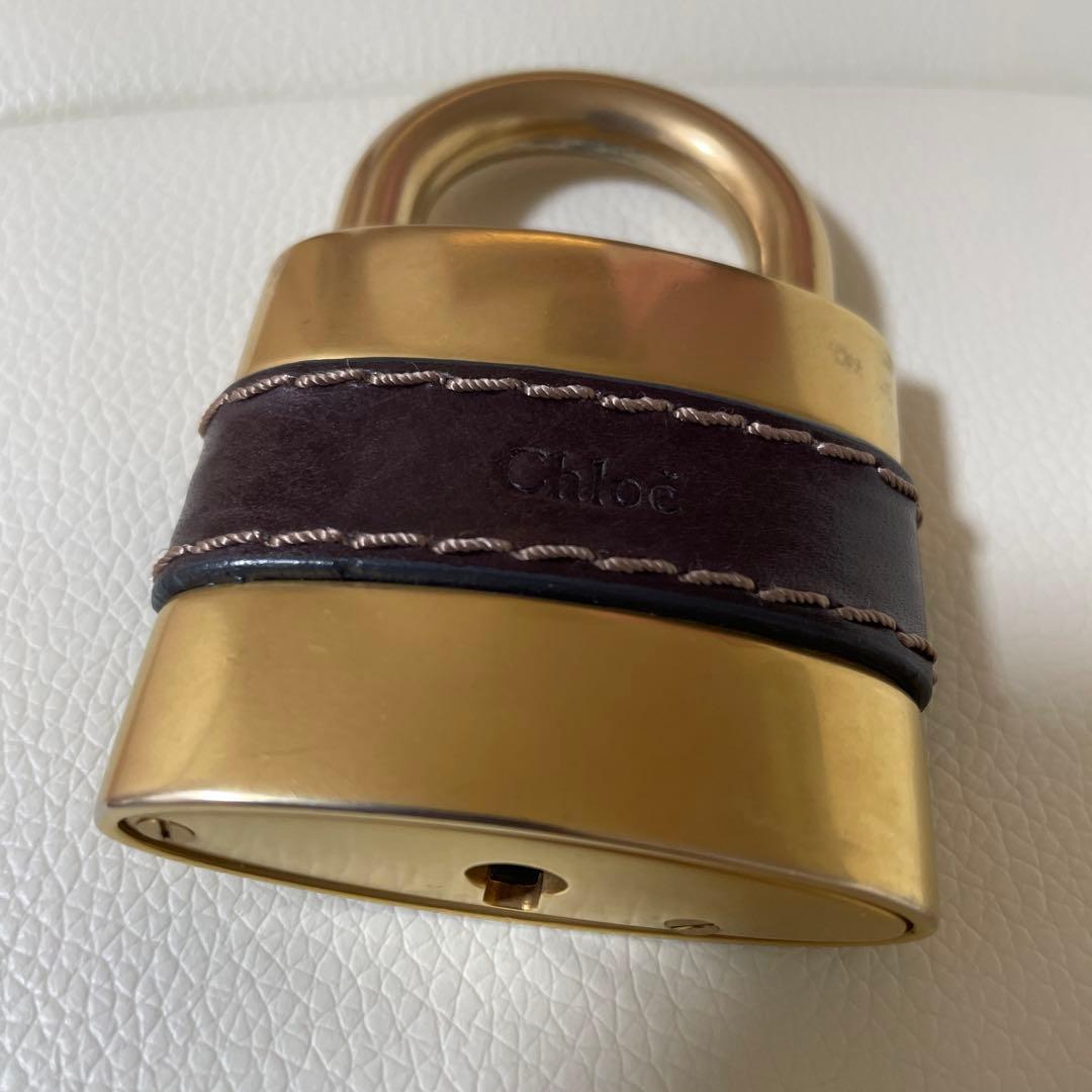 クロエ　Chloe 　南京錠　カデナ　パドロック　パディントン　y2k チャーム