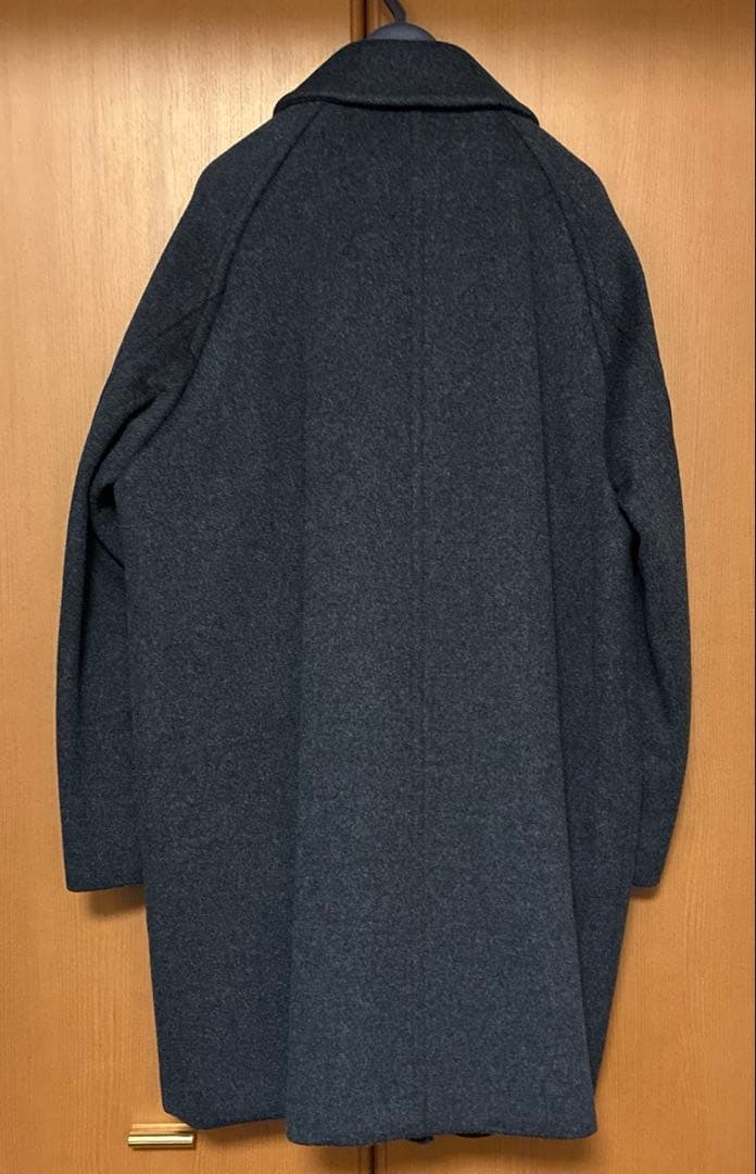 【新品タグ付き】 FRAMeWORKラムウールMIXシャルムバルカラーコート36