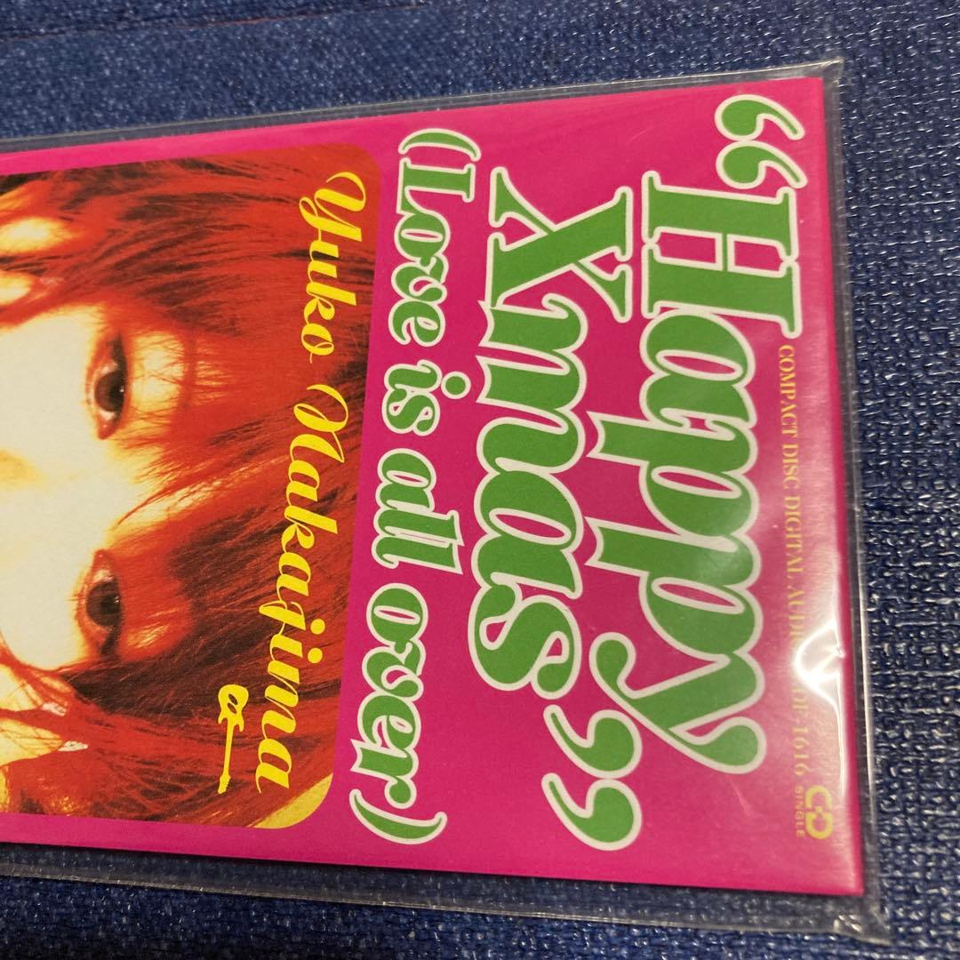 中島優子 .”Happy Xmas”8センチ8cmシングル邦楽cd 未開封