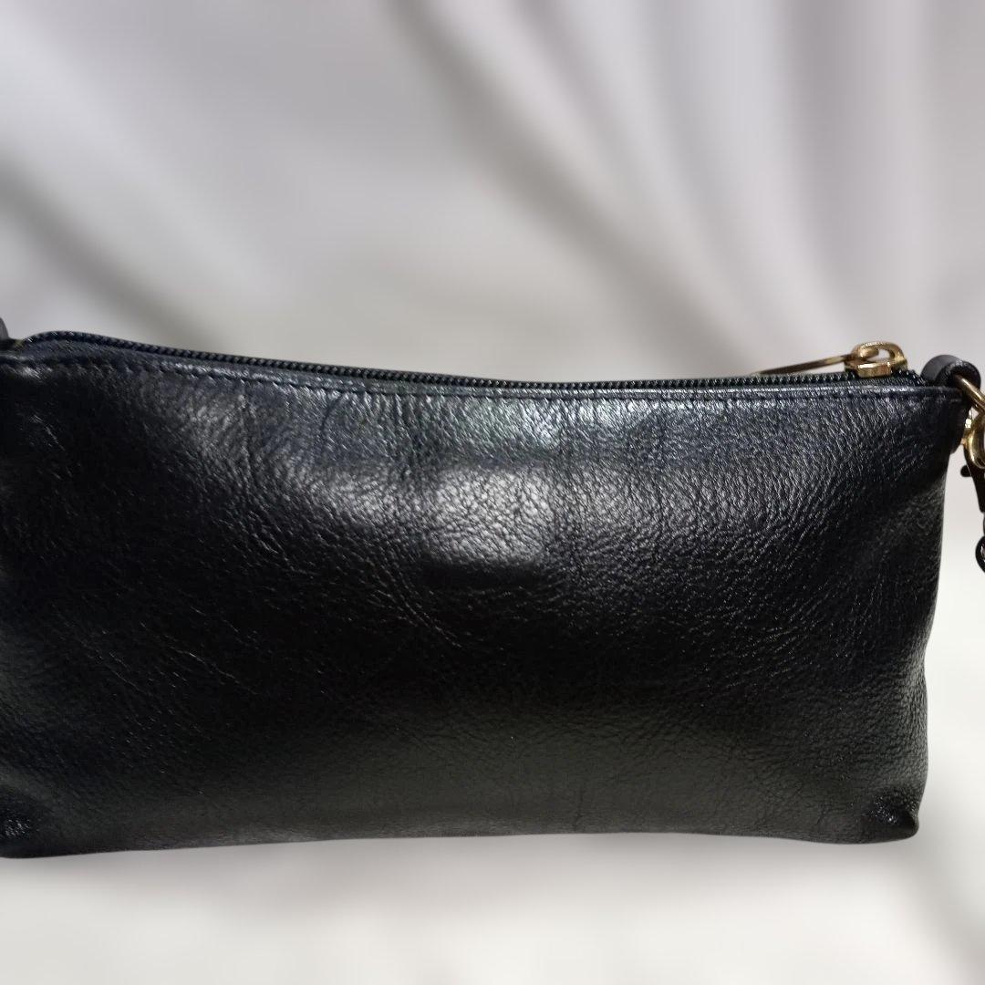 イルビゾンテ　IL BISONTE　ブラック ショルダーバック