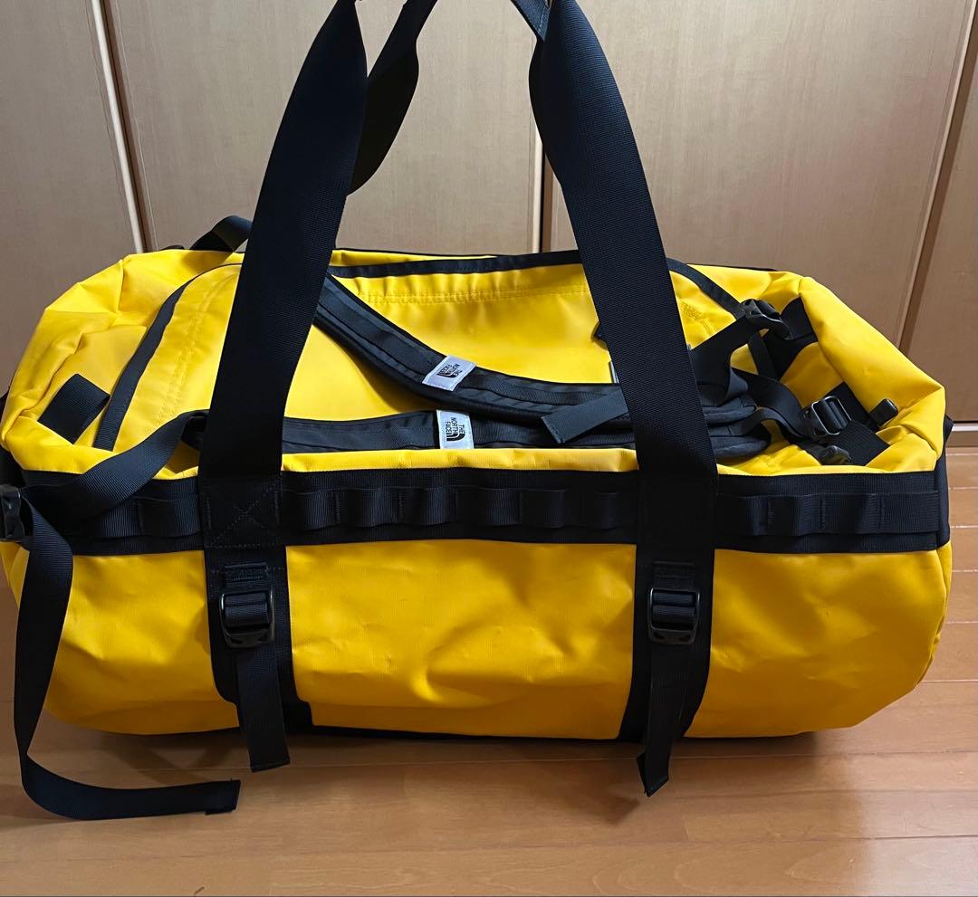 THE NORTH FACE ノースフェイス ボストンバッグ50l　黄✕黒
