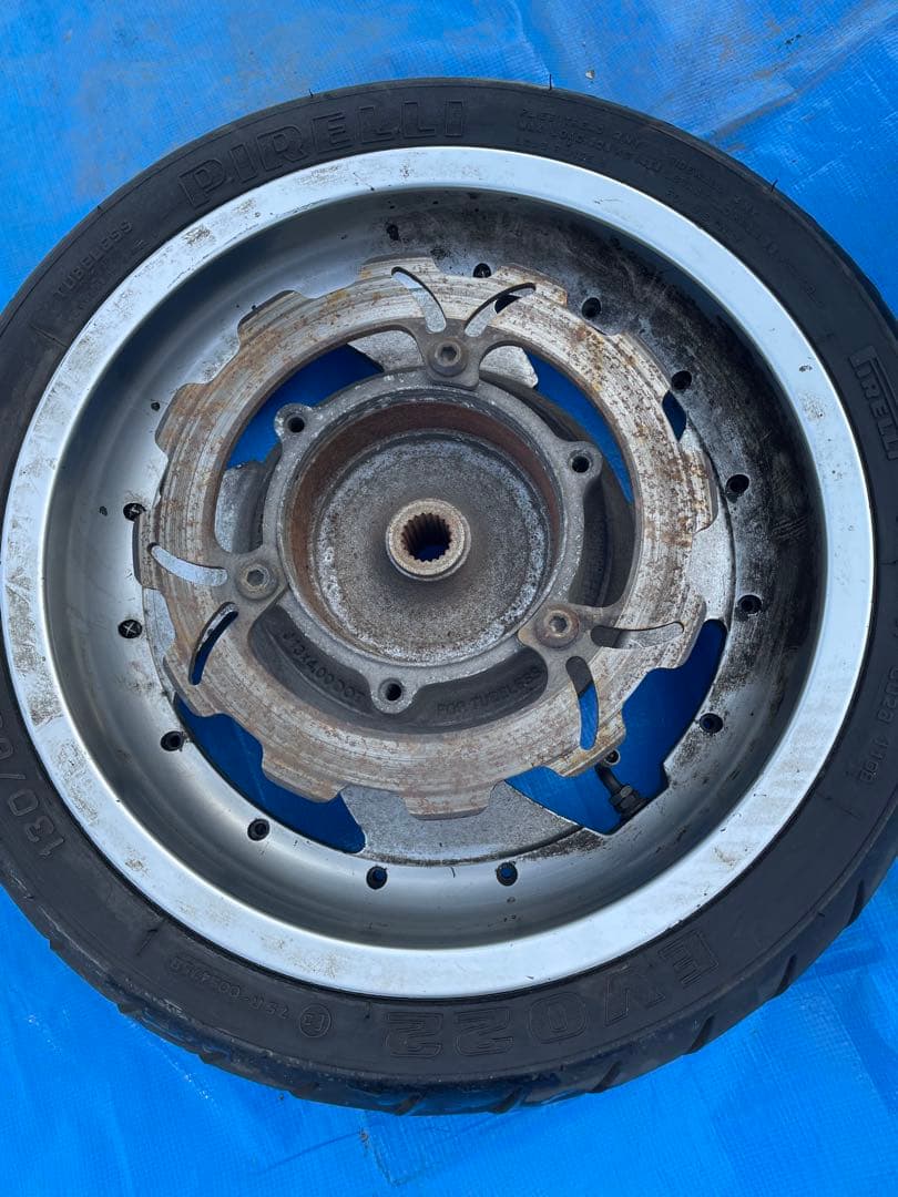 マジェスティ250(sg03j) y'sGEAR製　FRホイールセット