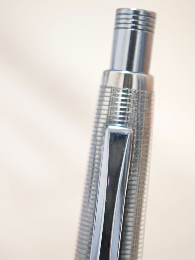 pentel scepter　廃盤シャープペンシル　銀張り　ぺんてる　セプター