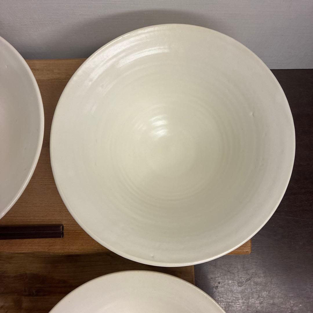 新品　陶器　陶芸作家　角底丼鉢6個 584