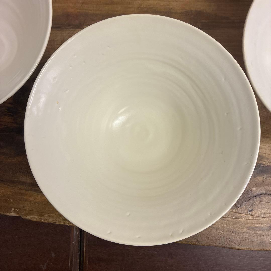 新品　陶器　陶芸作家　角底丼鉢6個 584