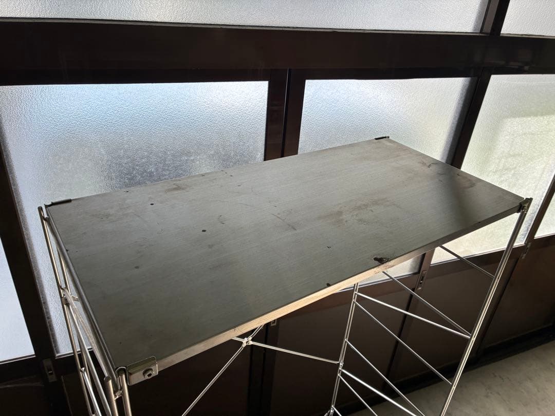 無印良品 ステンレスユニットシェルフ　2組