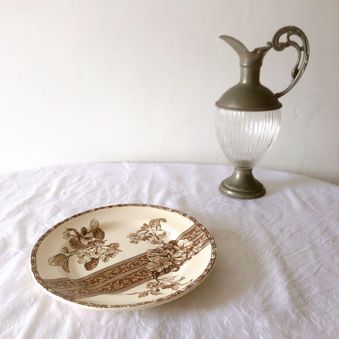 グランデポ　エミールブルジョワ　ディナープレート A フランスアンティーク食器