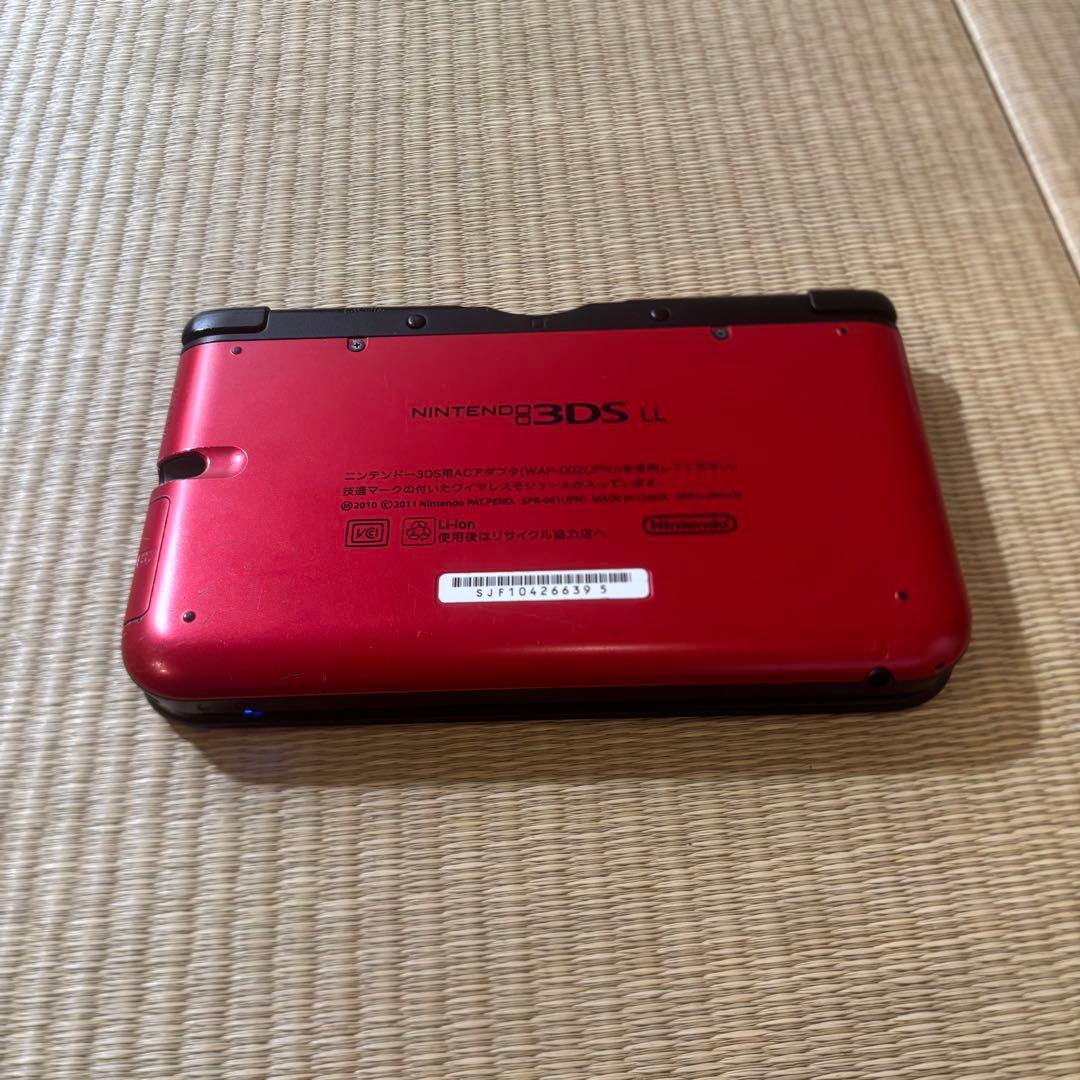 Nintendo 3DS LL レッド 動作確認済み