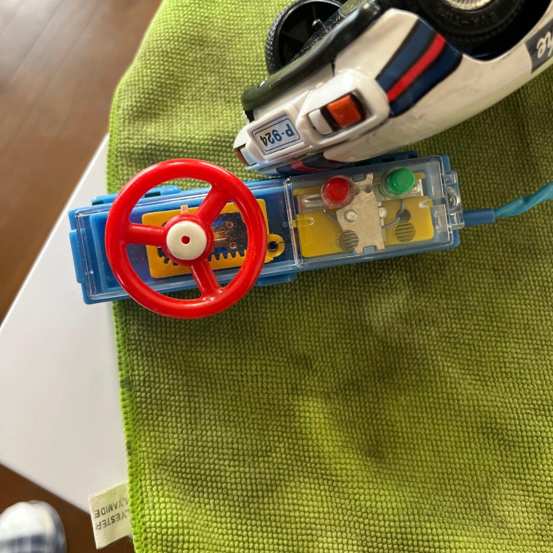 ブリキ　アサヒ　ポルシェリモコンカー　ビンテージ