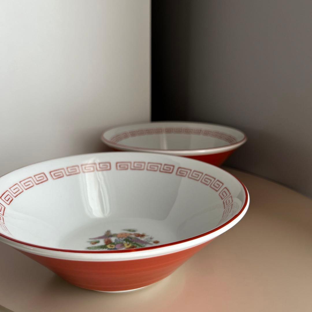 大清乾隆年製 丼 ラーメン 皿 器 中華 食器 陶器 希少 レトロ アンティーク