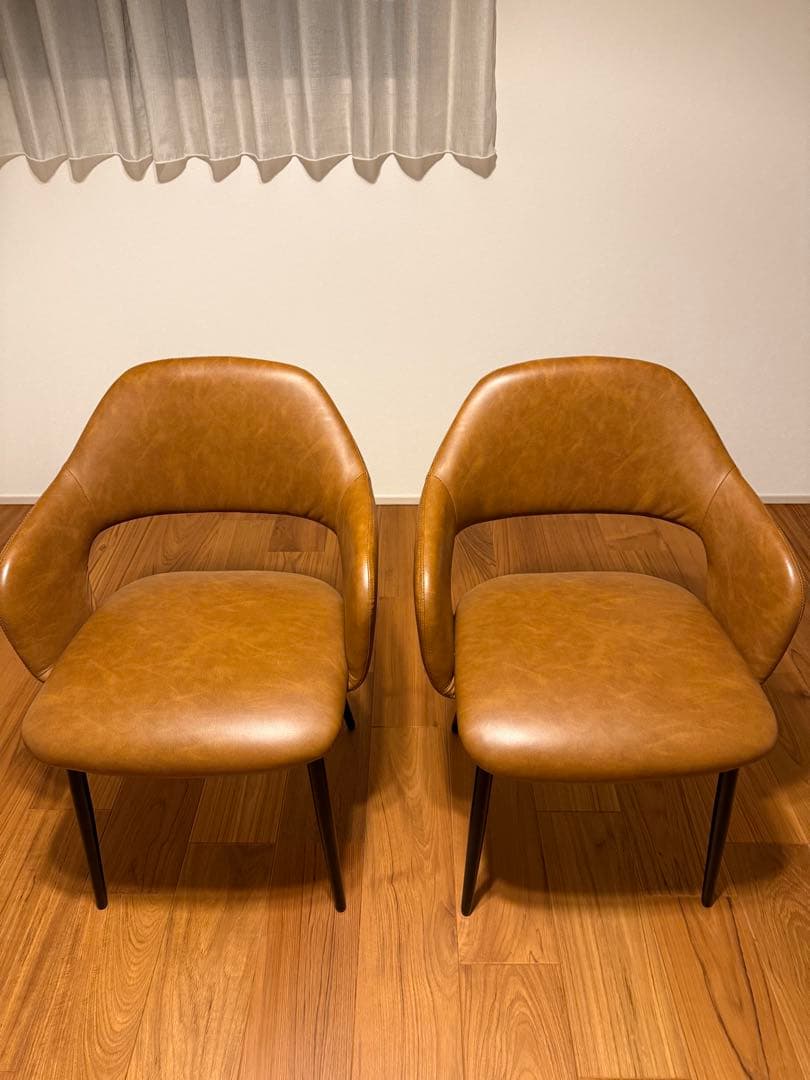 タンスのゲン　ダイニングチェア　 2脚セット