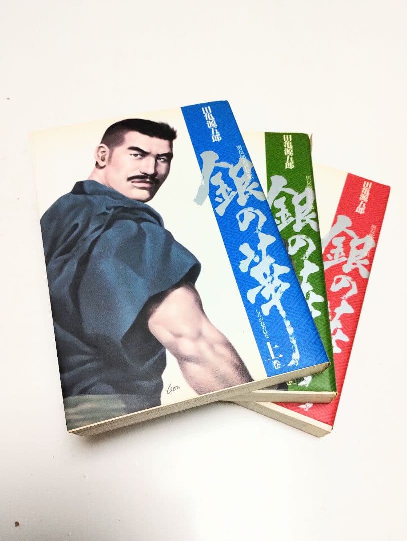 田亀源五郎　銀の華 上中下全巻セット