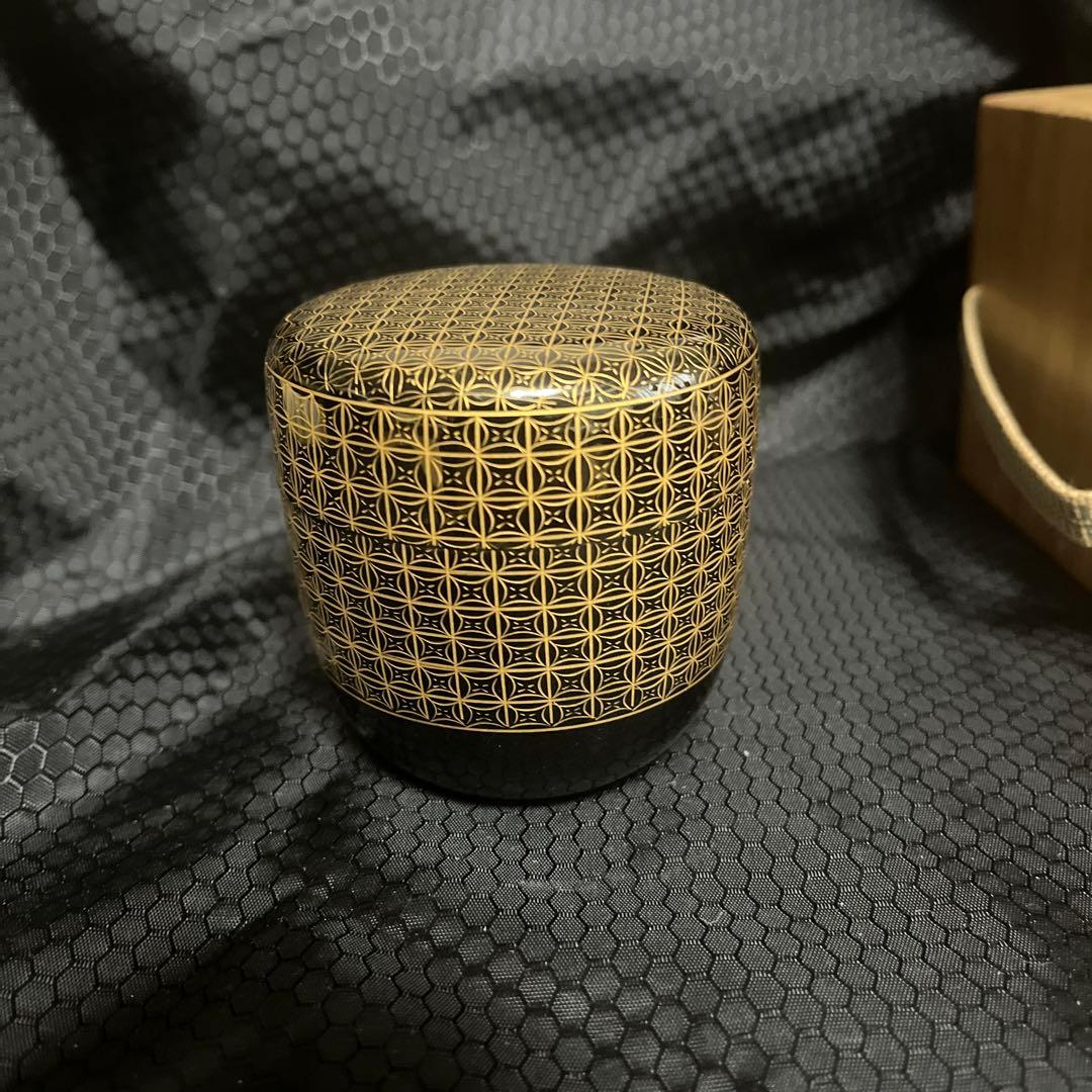 茶道具 棗 中型 木製