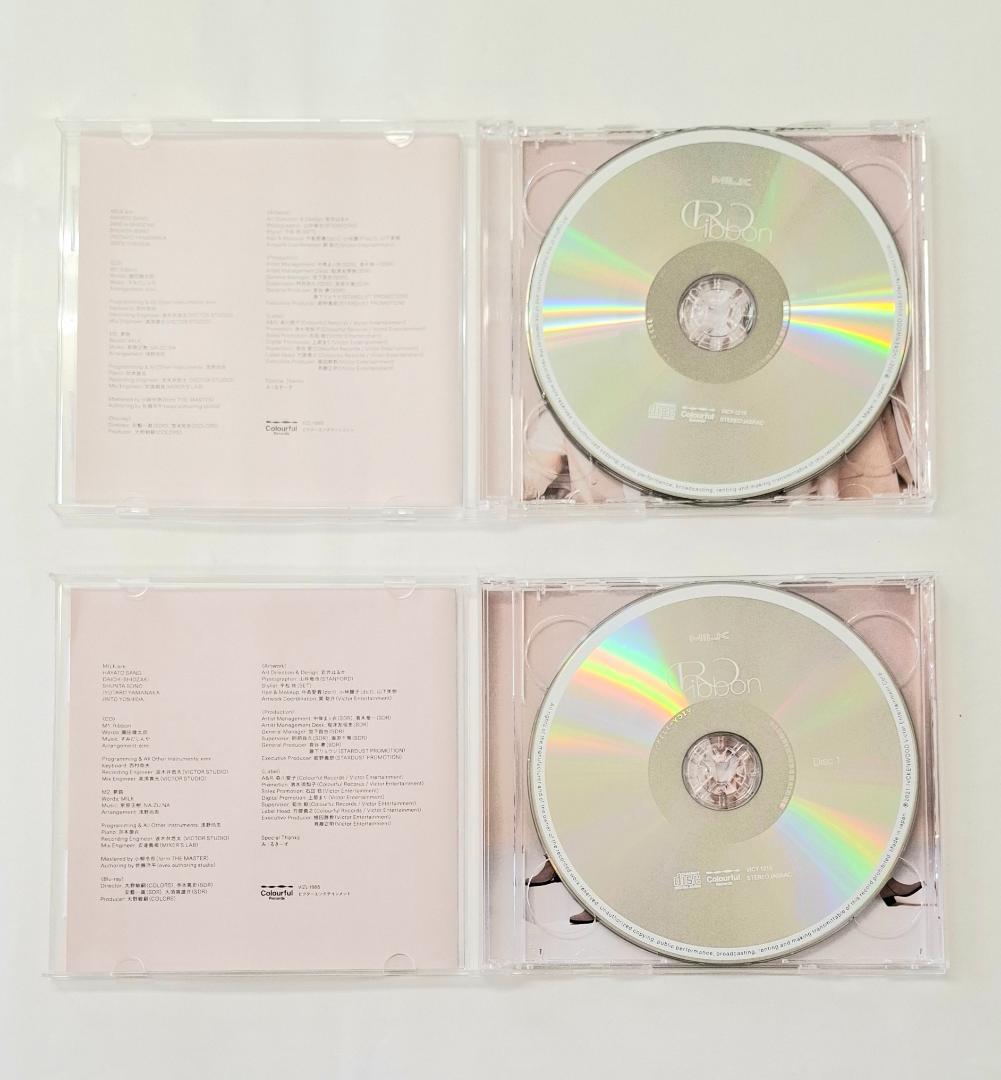 M!LK Ribbon 初回限定盤A＋初回限定盤B 2形態セット（G1192）