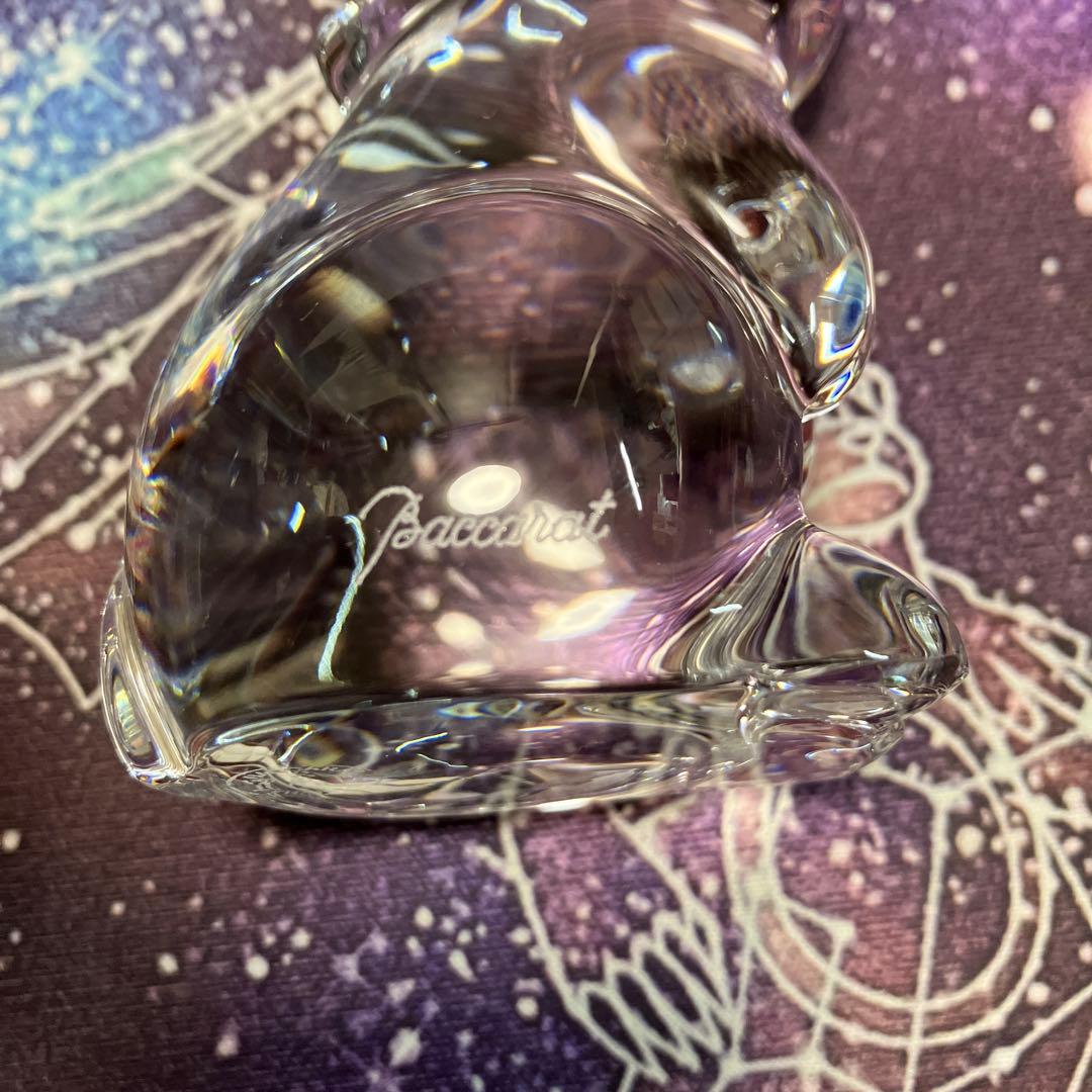 Baccarat バカラ 兎 (うさぎ) クリスタル 置き物 干支
