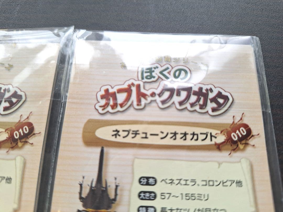 ⭐新品、未開封 ぼくのカブト・クワガタ　みんなの飼育シリーズ カード GBA⭐
