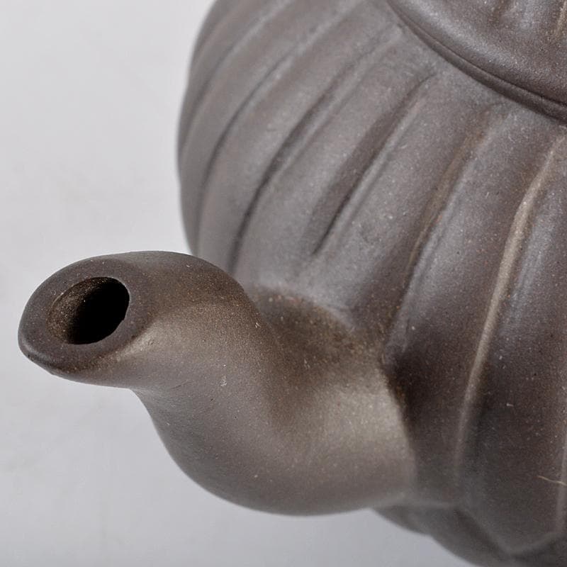 中国　周桂珍銘　紫砂　朱泥　急須　茶壷　M　R5620