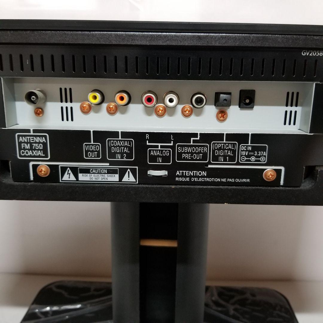 JVC ホームシアタースピーカー NX-BX3-B ブラック