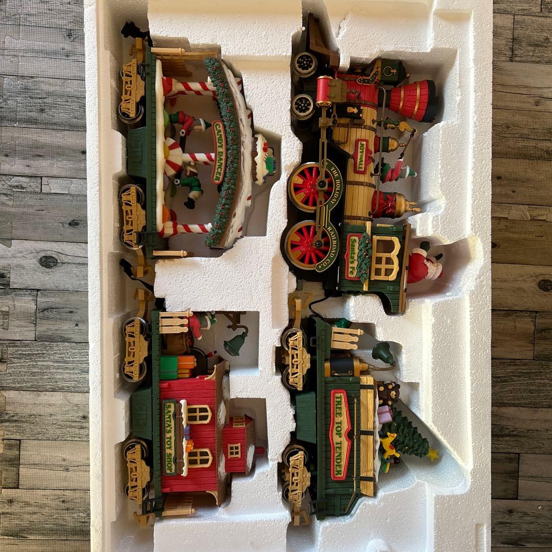 クリスマス The Holiday Express Animated Train Set