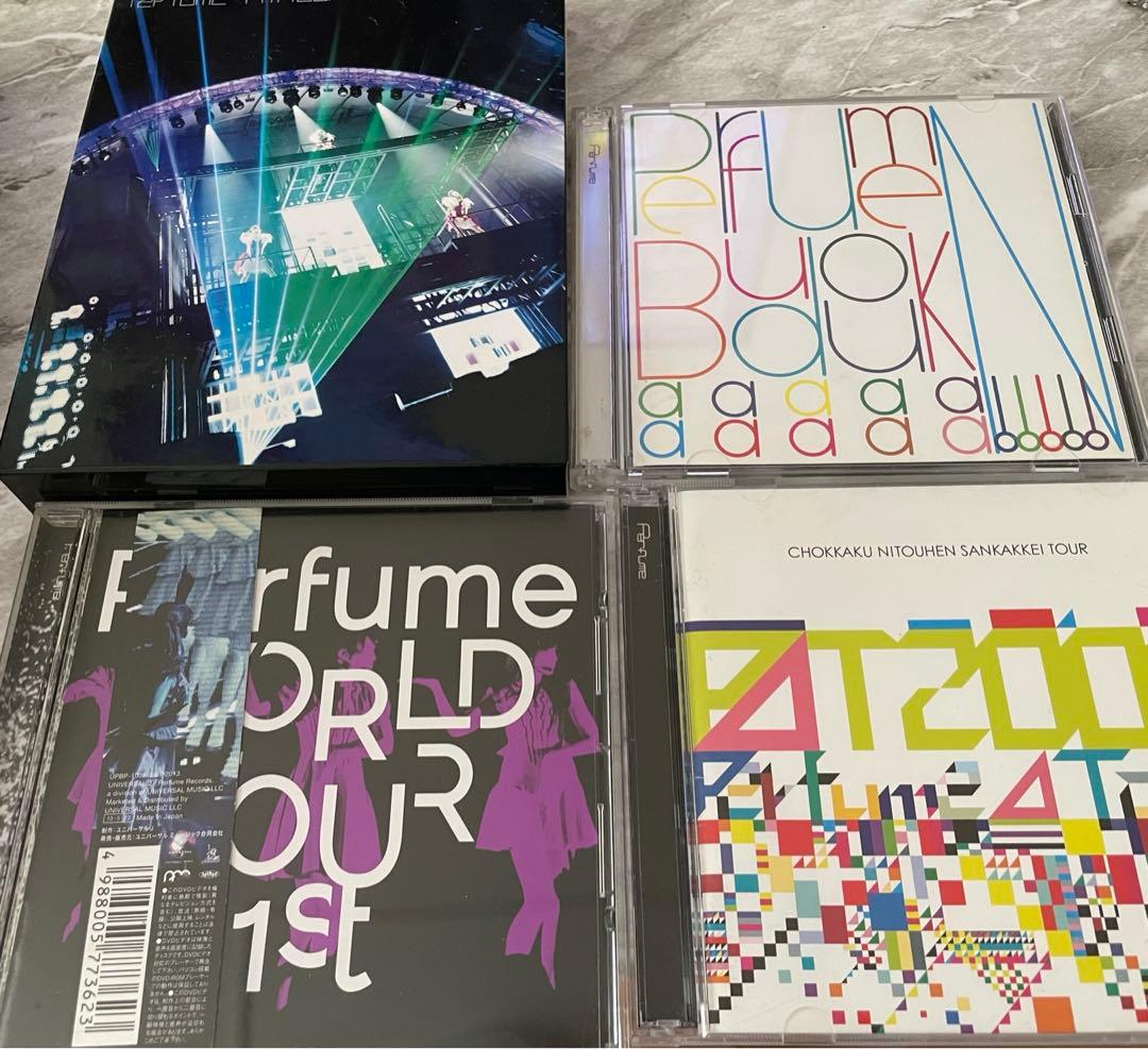 Perfume　ライブDVD　まとめ