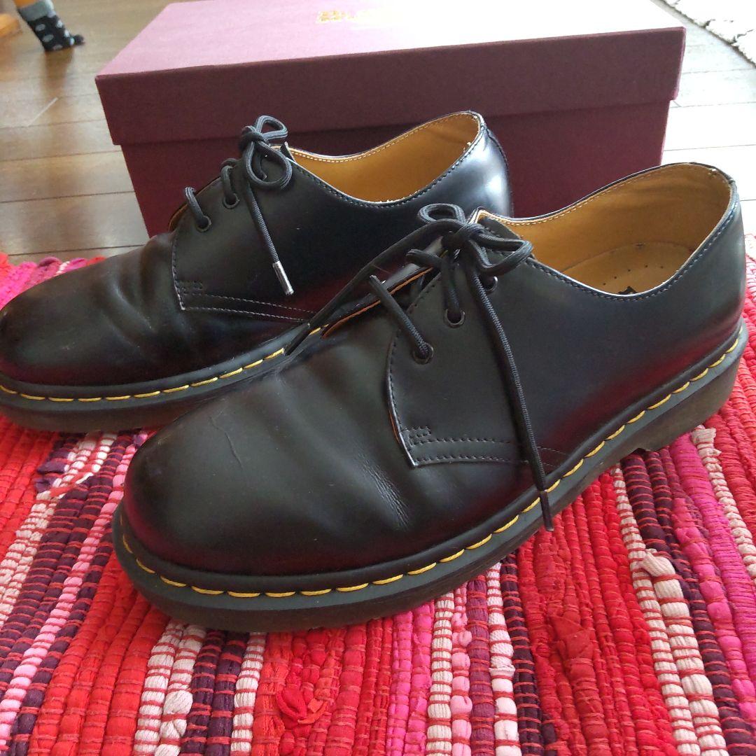 Dr.Martens ドクターマーチン　UK8　3ホール　ブラック