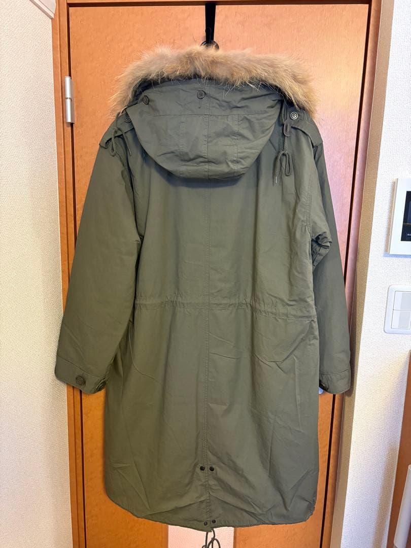 WAIPER/HOUSTON 米軍 M-51パーカ/リアルファーフードのセット