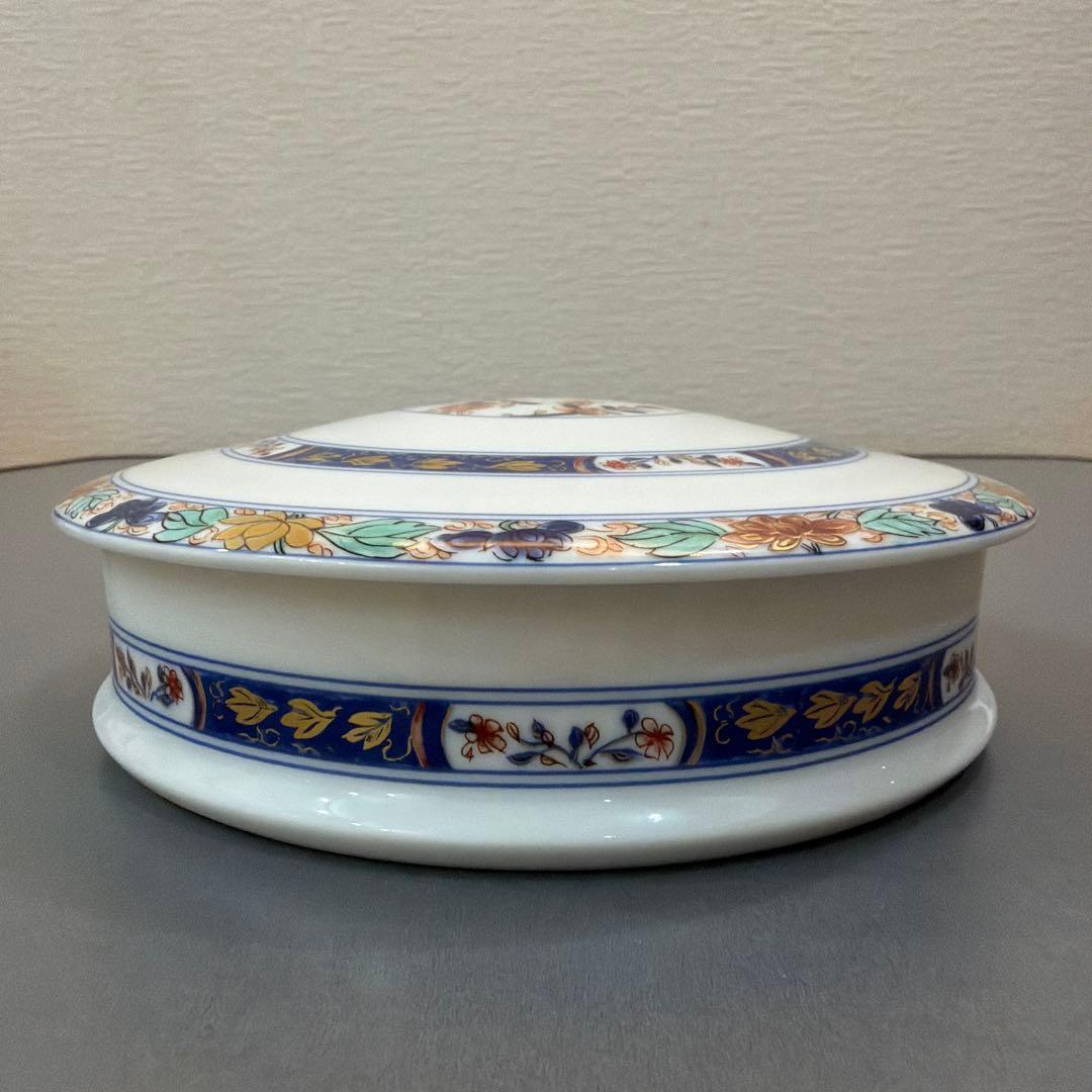 【極希少】RAYNAUD Limoges 九谷 金彩 花柄 蓋付き 小物入れ