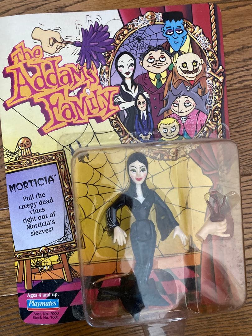 Playmates製アクションフィギュア アダムスファミリー　6体セット