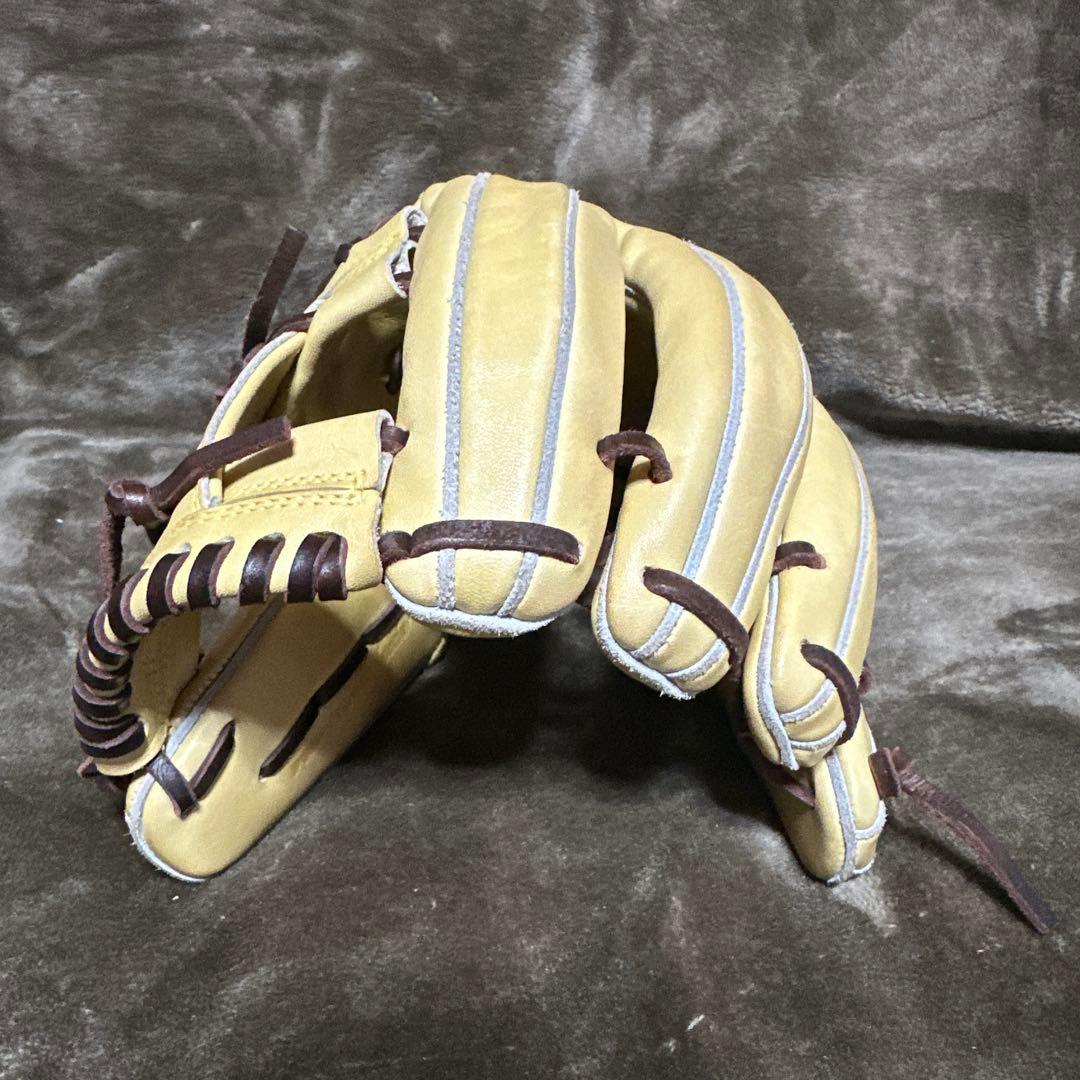 【中古】ウィルソン　Wilsonstaff　一般軟式用　内野87型　湯もみ型付け