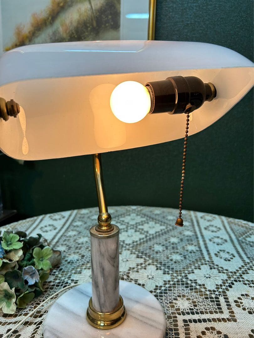 むすび＊大理石 フロアスタンド 卓上スタンドライト インテリア アンティー