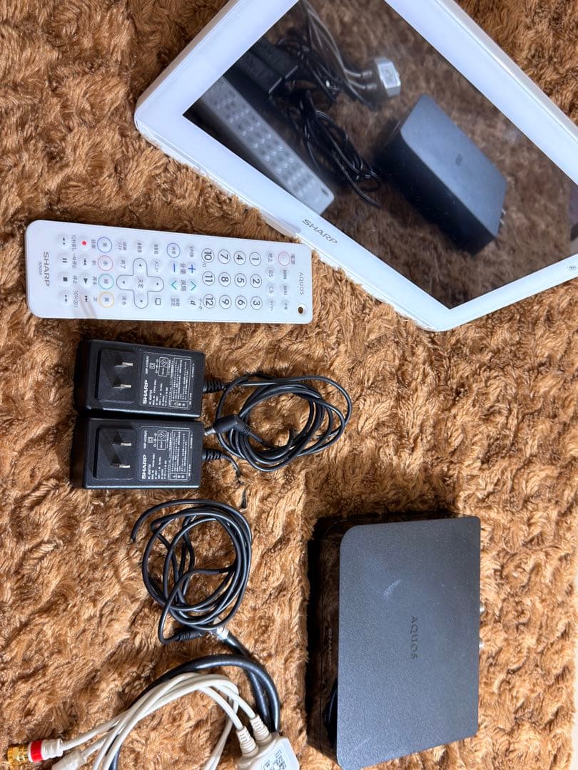 シャープ ポータブル液晶テレビ AQUOS 2T-C12AF